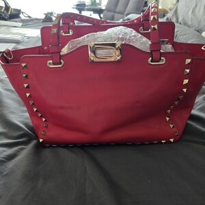 Valentino Garavani Rockstud leather tote